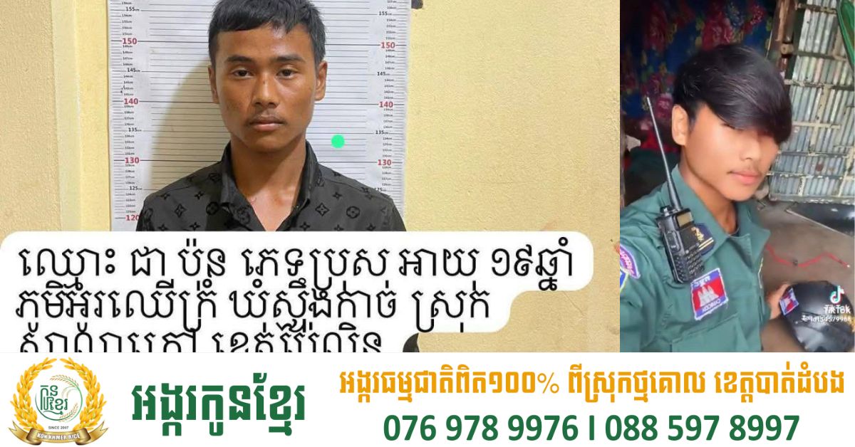 ស្នងការដ្ឋាននគរបាលខេត្តប៉ៃលិន ចេញសេចក្តីបំភ្លឺ ពាក់ព័ន្ធករណីជនស៊ីវិលបង្ហោះវីដេអូពាក់ឯកសណ្ឋាននគរបាលជាតិក្នុង TikTok